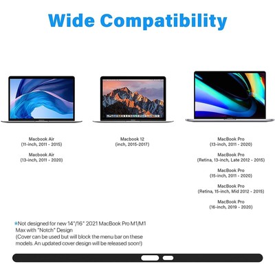 Webcam Cover for MacBook and MacBook Pro Models - Professional Edition