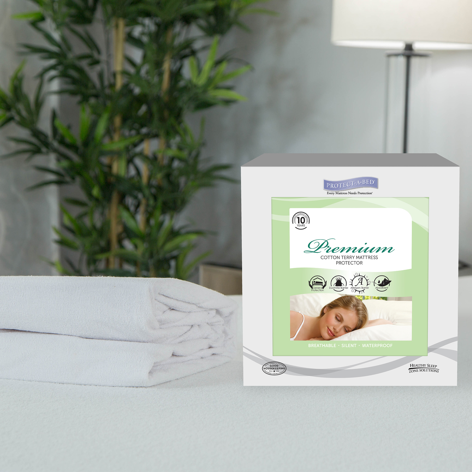 Protect A Bed Premium Cotton Terry Mattress Protector Various