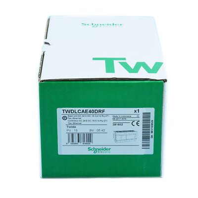 Genuine Schneider Twido TWDLCAE40DRF PLC 24 In Base Unit New