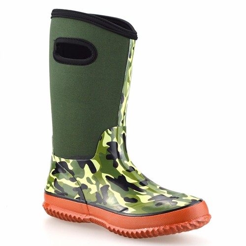 Clarks Jungen Heath Chard K Stiefelette – Lederschuhe Mit Gummisohle, Schnürung