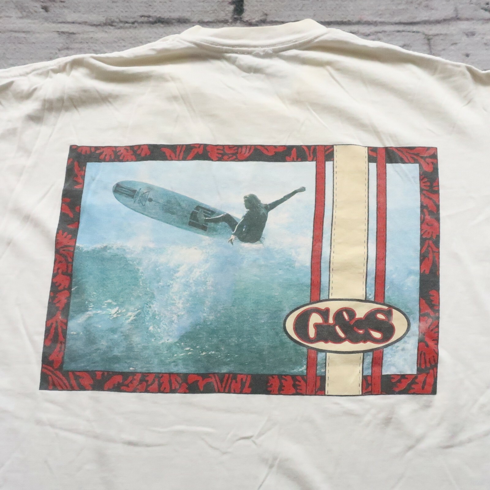 Vintage Gordon & Smith G&S Surf Tshirt Made in USA Single