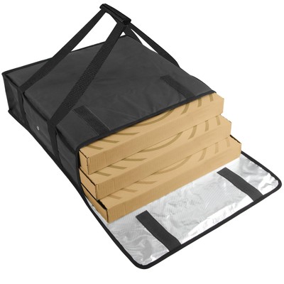 Pizza Bags for Delivery Insulated Bag 3 Pizzas Food Delivery Bag 20x20x6 Food...