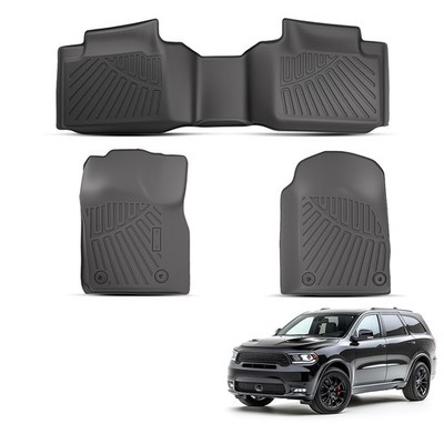 Car Floor Liners Floor Mat for Dodge Durango Jeep Grand Cherokee WK 2016-24 TPE