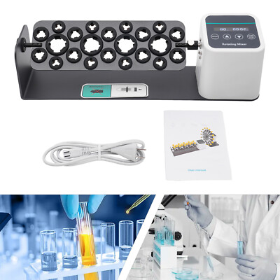 Digital Long Axis Rotating Mixer Shaker, Chemical Tube Mixer