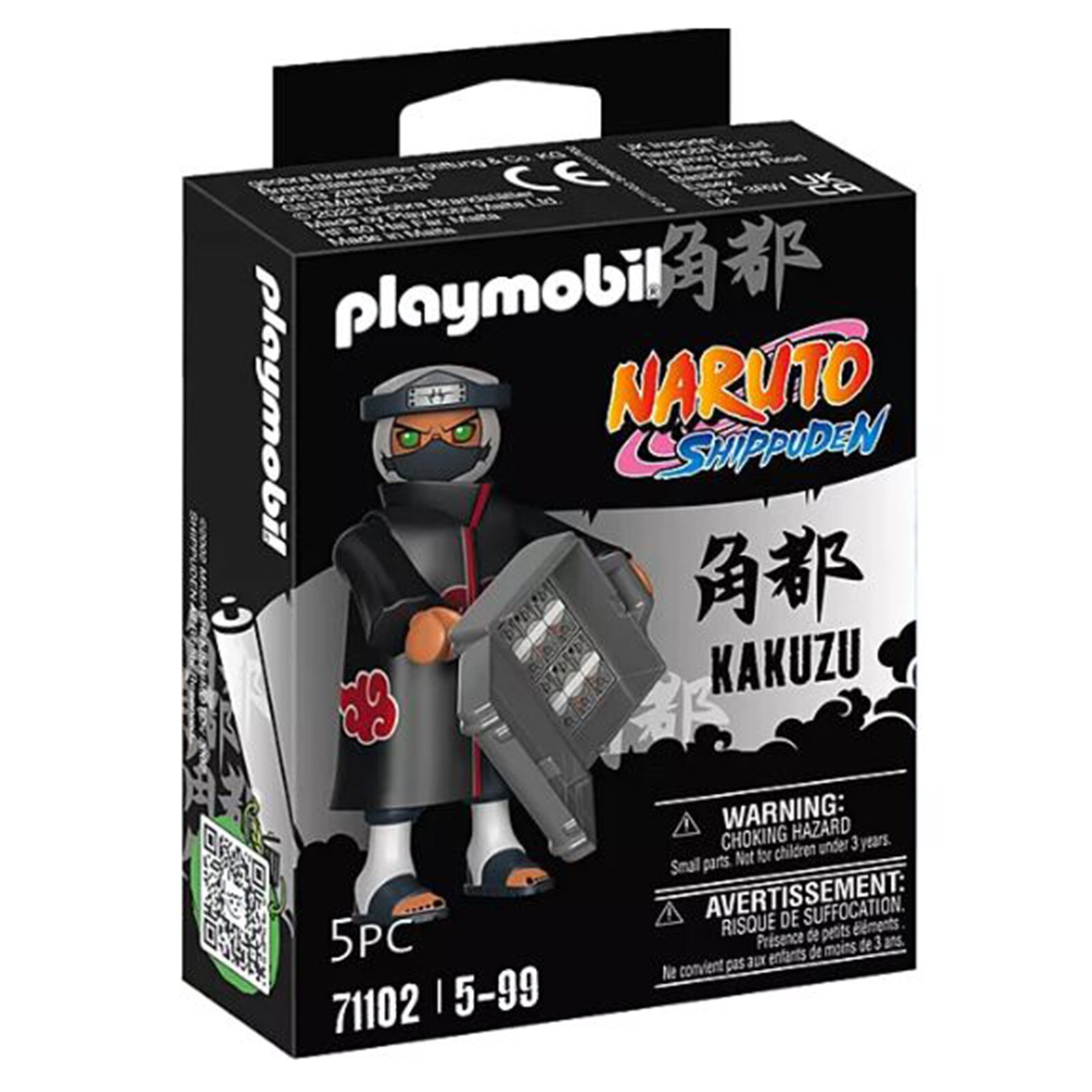 Игровой набор Playmobil Naruto Shippuden Kakuzu Building Set 71102 НОВЫЙ