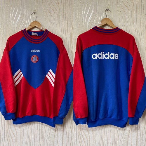 90s adidas equipment FC Bayern München BAYERN MUNICH 90s PRE MATCH TRAINING FOOTBALL SOCCER