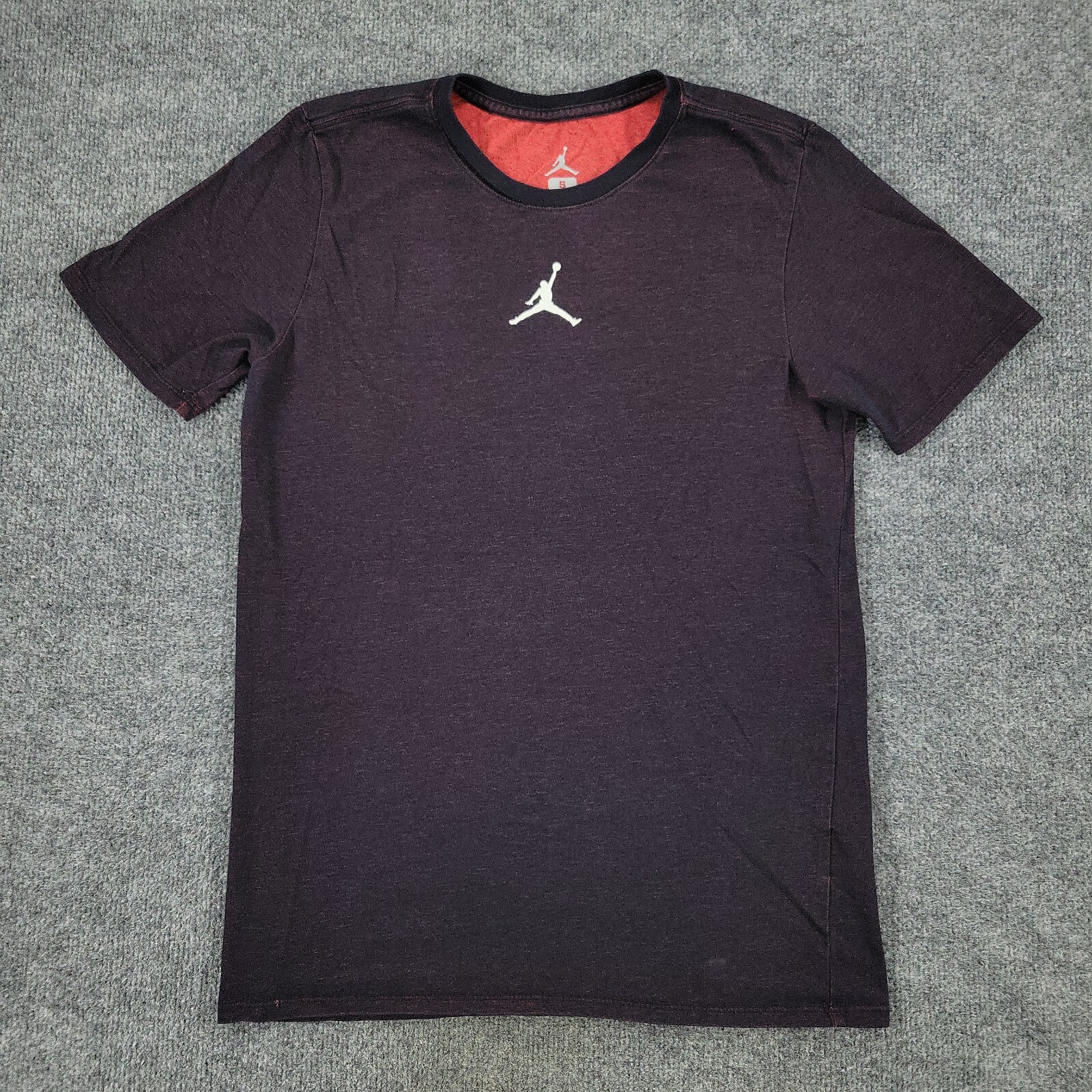 Jordan Shirt Men's Small Black Dri-Fit Jumpman Logo Air