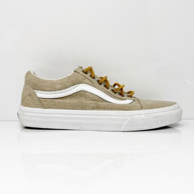 Vans Unisex Off The Wall 721278 Бежевая повседневная обувь Кроссовки Размер M 6,5 W 8