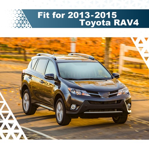 Pair Halogen Headlight Headlamp Clear Lens Fit For 2013 2014 2015 Toyota RAV4