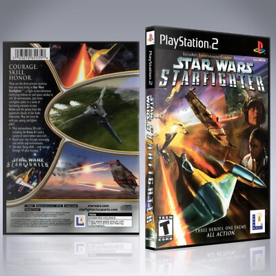 PS2 - NO GAME - Star Wars Starfighter