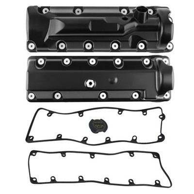 Left & Right Aluminum Valve Cover for Ford Crown Victoria Lincoln Town 4.6L V8