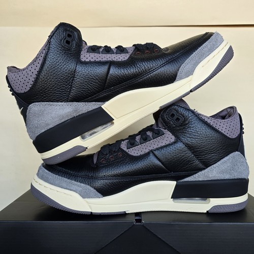 Pre-owned Jordan Air  3 Retro X A Ma Maniere Wyws, Us Size 11w-13w, Brand New, Fz4811-001 In Black