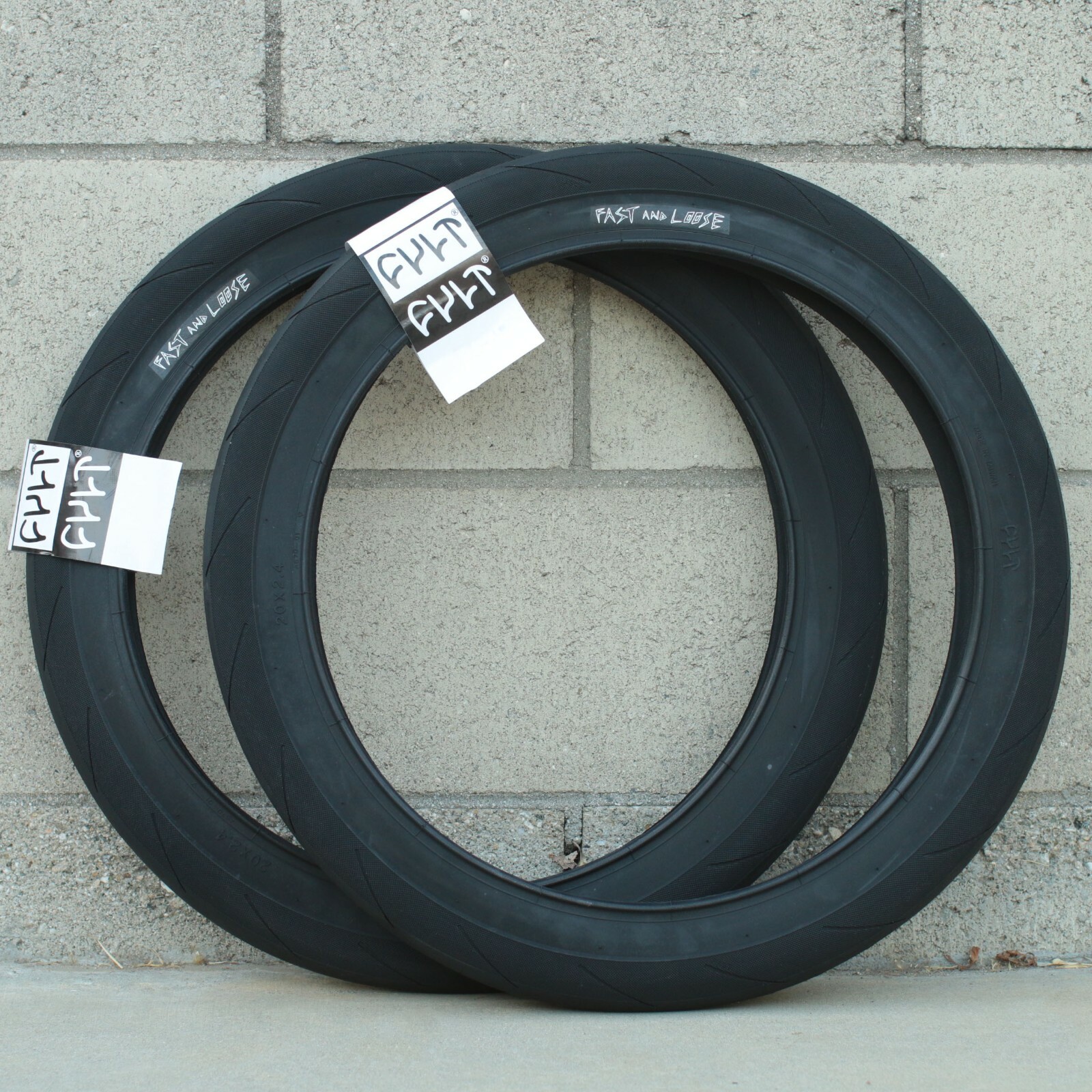 CULT BMX POOL BICYCLE TIRE 20 X 2.40 CULT BMX POOL BICYCLE TIRE 20 X 2.40