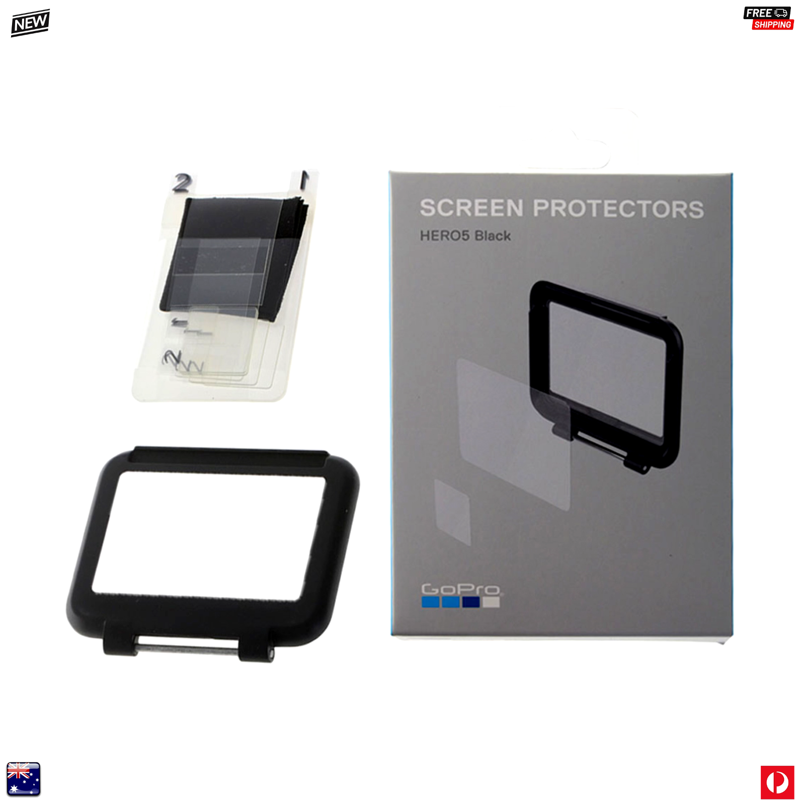 GoPro Screen Protectors (HERO5 Black) - GPR.AATPTC-001 - BARGAIN - Free Shipping
