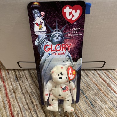 Ty Beanie Babies Glory the Bear Plush Toy