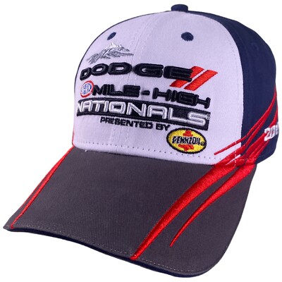 NEW 2019 Dodge Mile High Nationals 40th Annual Hat New Adult Strapback Denver CO