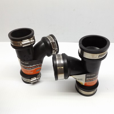Lot of 2 Proplus 49052 Universal Flexible Tee 1-1/2