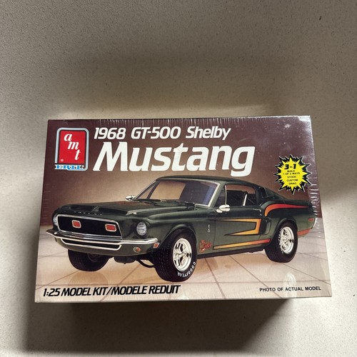 1968 Gt 500 Shelby Mustang Kit Number 6541 Factory Sealed