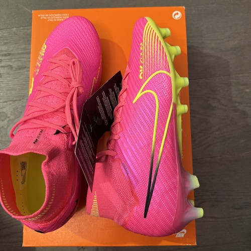 Pre-owned Nike Zoom Mercurial Superfly 9 Elite Ag Pro Pink Soccer Men's 8.5 Fd0245-605