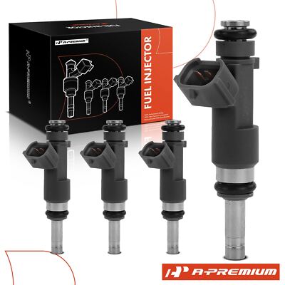 4 Fuel Injectors for Nissan Frontier 2005 2004 2005-2019 L4 2.5L GAS 16600EA000