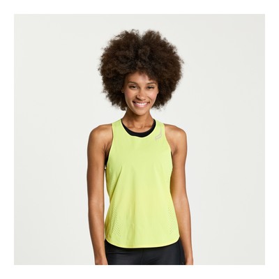 

Одежда Saucony для женщин Pinnacle Tank Citron
