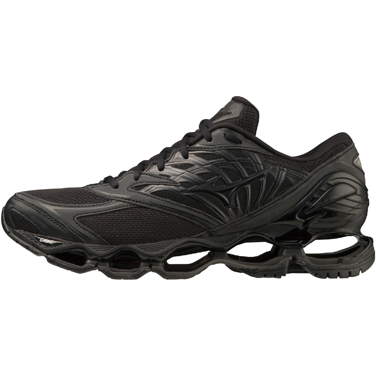 Pre-owned Mizuno Wave Prophecy Ls D1ga3337 01 Black Width 2e Running Shoes