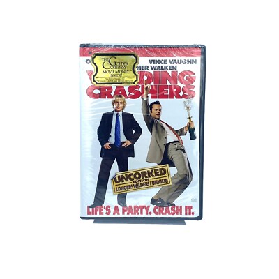Wedding Crashers  Uncorked (DVD, 2006, Full Frame Unrated) New Sealed