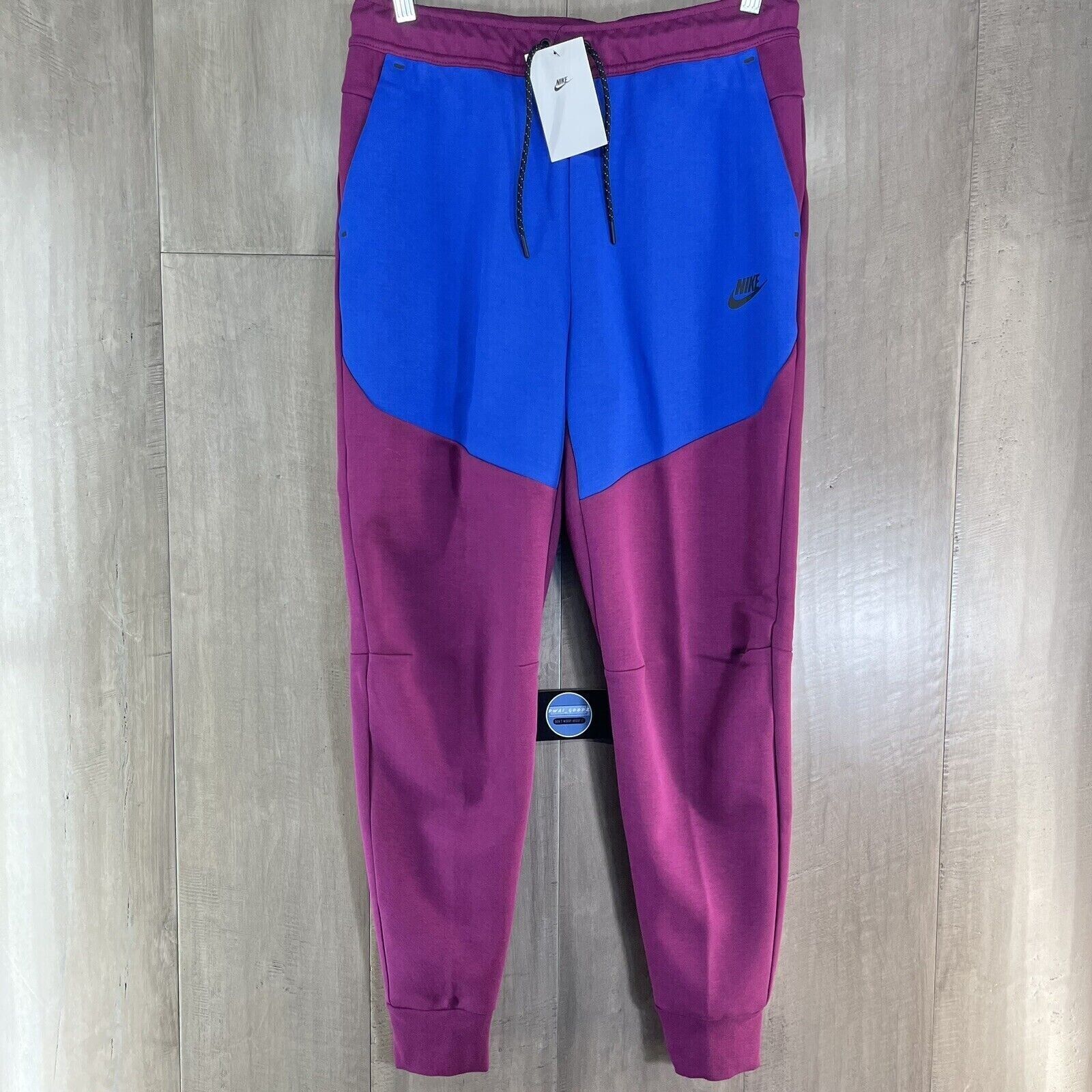 パープル★Nike テックフリースパーカー Tech Fleece Nike Tech Fleece Blue Purple Full Zip Hoodie Jacket, Size