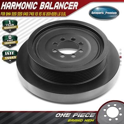 Engine Harmonic Balancer for BMW F02 F07 F12 F15 F30 335i 535i 640i 740i X3 3.0L
