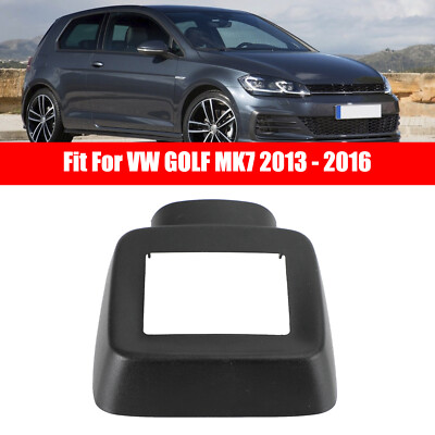 Front Radar Round Sensor Frame Trim Cover For VW GOLF MK7 13-16 U4