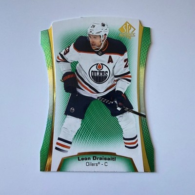 2021 Upper Deck SP Authentic Hockey #DC-21 Leon Draisaitl Die Cuts Green