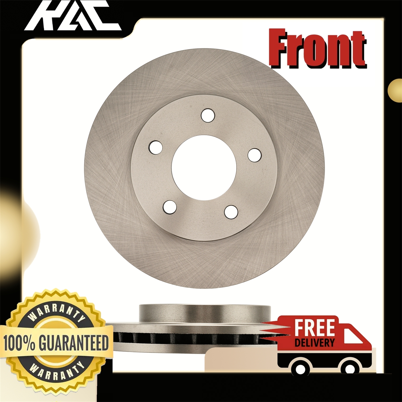 Power Stop K4054 Front And Rear Z23 Carbon Fiber Brake Pads