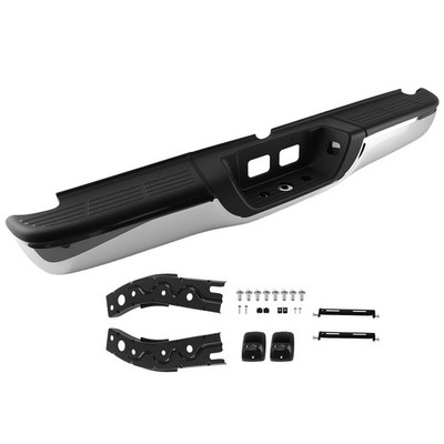 Chrome Rear Bumper for Toyota Tundra 2000-2006 521630C010 Steel Assembly