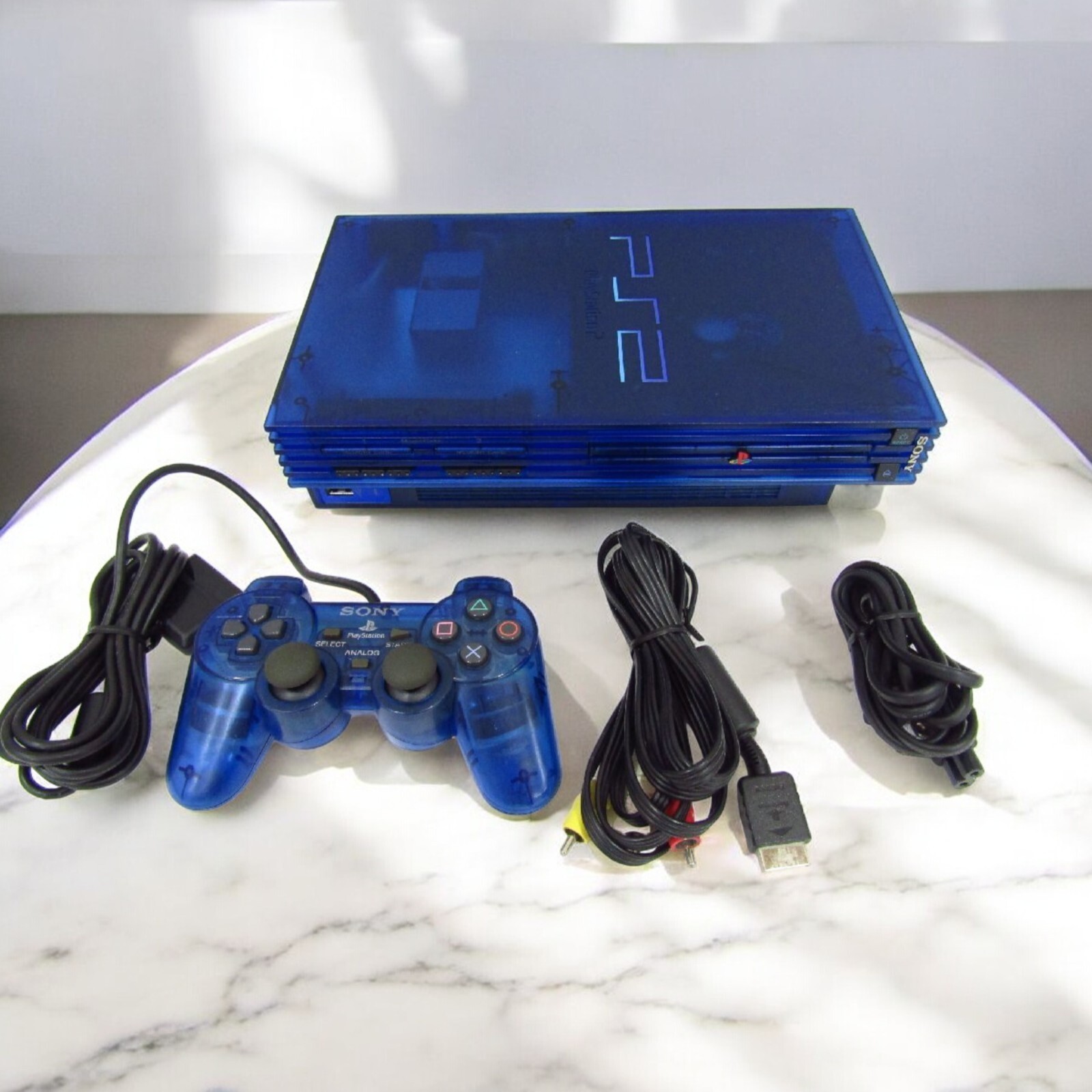 SONY PlayStation2 SCPH-37000 とSCPH-50000 PlayStation 2 PS2 Console SCPH-50000 Clear Midnight Black