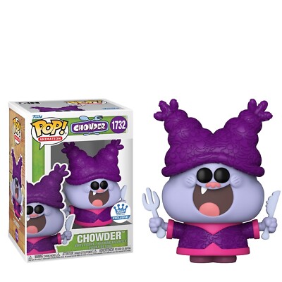 Funko Pop Chowder #1732 Cartoon Network Funko Exclusive PREORDER + Pop Protecter