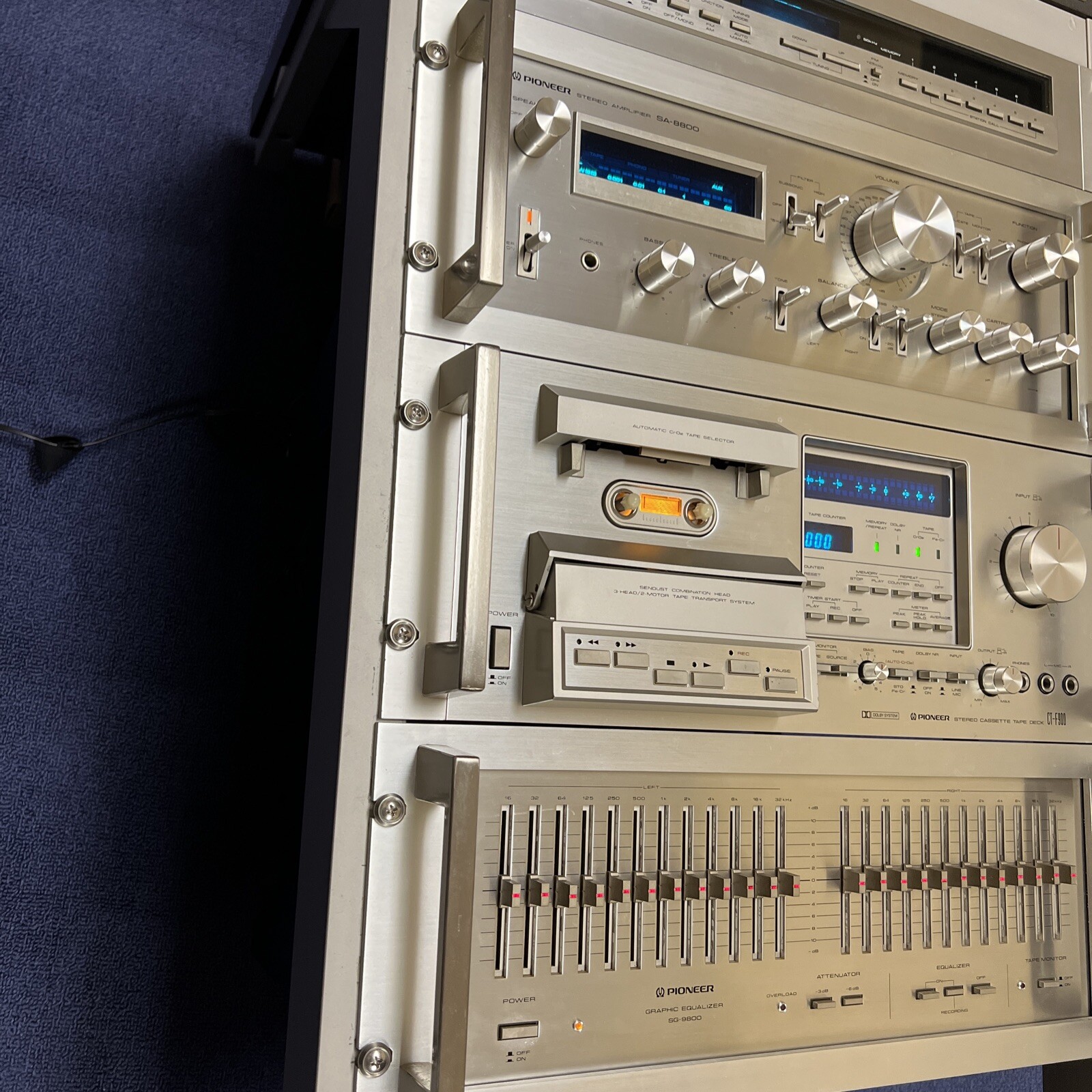 Stainless Steel Rack Mount Screw & Washer Set for Pioneer Spec JA-R1A JA-R2S 