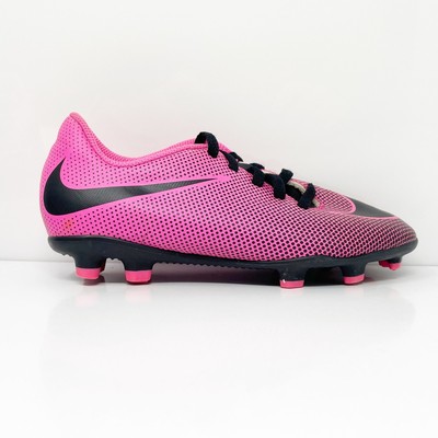 

Футбольные бутсы Nike Girls Bravata II FG 844442-600 розовые, размер 1,5 года, Розовый, Bravata II FG