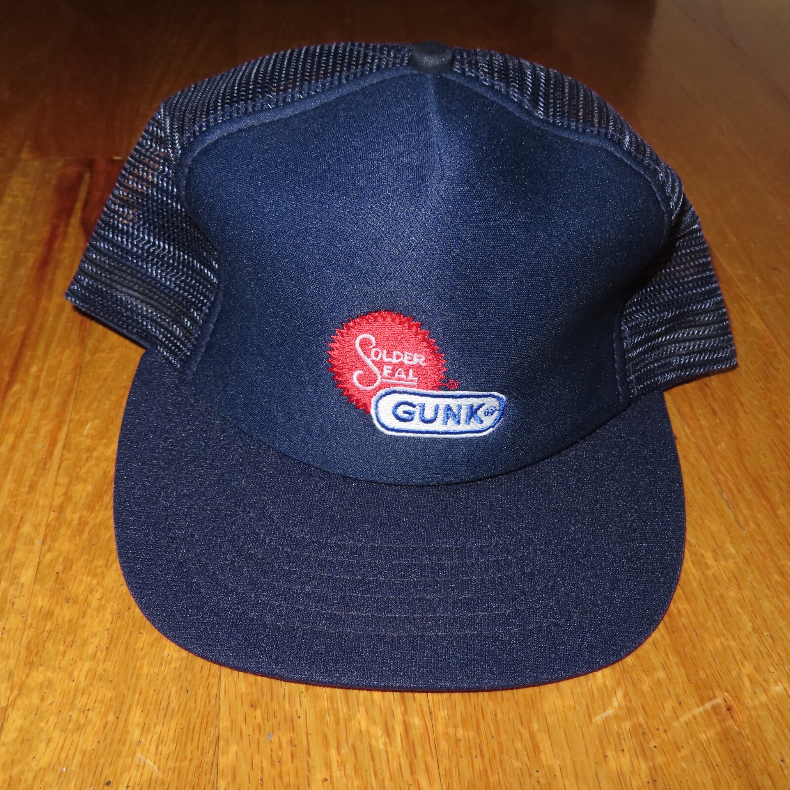 Vintage Solder Seal GUNK (Adjustable Snap Back) Mesh Cap | eBay