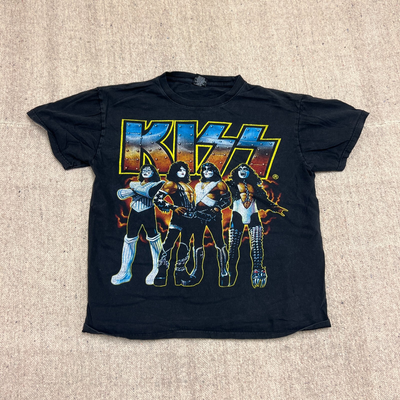 ✨最終価格✨ KISS Tシャツ 90s Y2K Vintage Kiss Shirt Mens Large Black 2000s Y2K Hot Rock | eBay