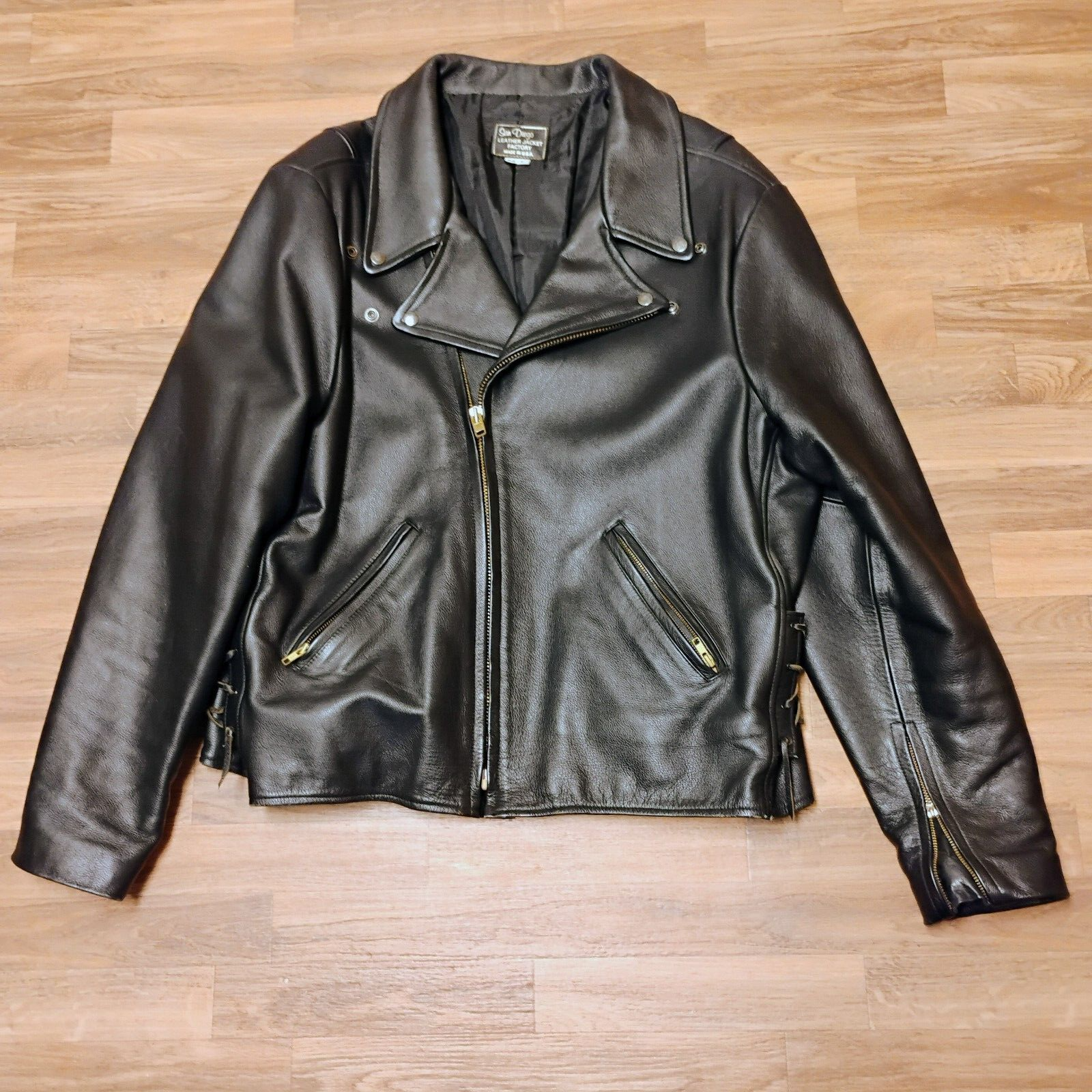 【降谷建志着用】COOTIE LEATHER SPORT JACKET S JKT M SKULL & BONES/ARMOR/CC