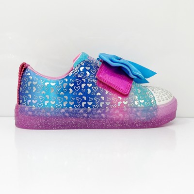 

Skechers Girls S Sport F190-8 Фиолетовая повседневная обувь Кроссовки Размер 11, Фиолетовый, S Sport