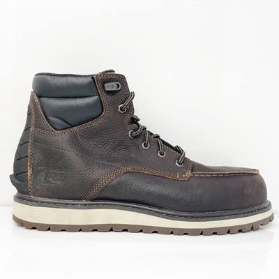 Мужские рабочие ботинки Timberland Pro Irvine 6 дюймов A44UP из сплава коричневого цвета, размер 11 M