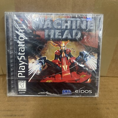 PS1 Machine Head 1997, Sealed Brand New Minor Rip In Cellophane Rare
