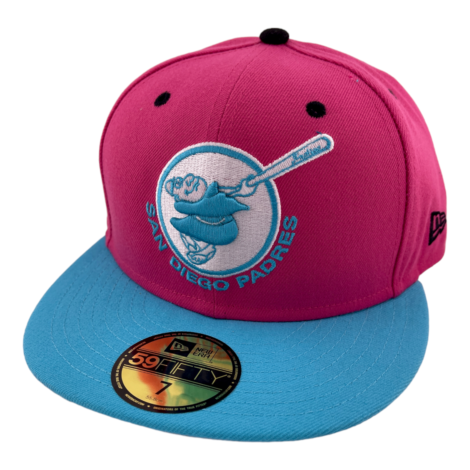 New Era San Diego Padres MLB Swinging Friar Hot Pink/Teal