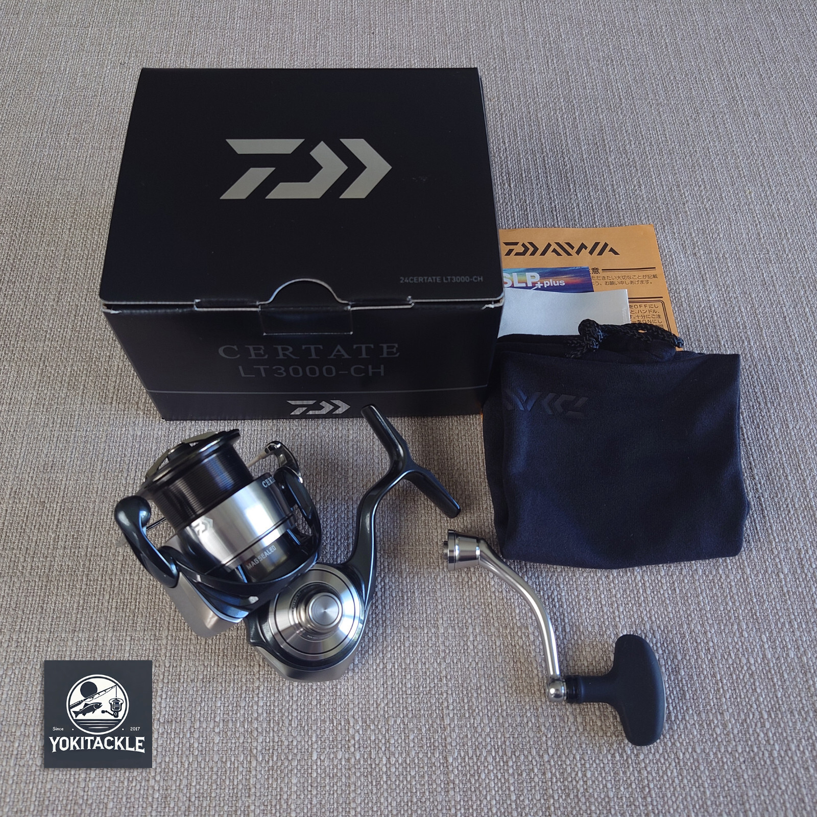 DAIWA - 【24】釣具一式② DAIWA 24 CERTATE LT3000-CH Spinning Reel shipping from JAPAN