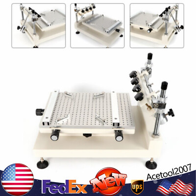 High Precision PCB Stencil Printer Stencil Silk Screen Solder Paste Printer SMT
