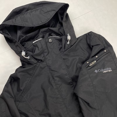columbia vertex jacket womens xl blue white waterproof insulated winter ski 134772078158