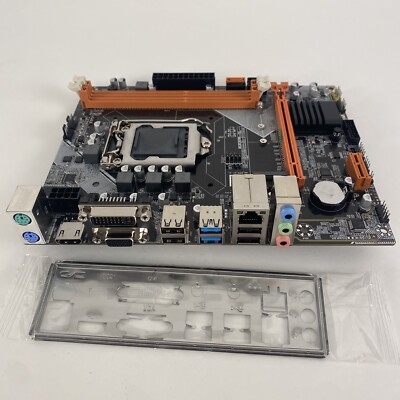 Motherboard Intel B75 LGA1155 DDR3 HDMI SSD M.2 Core i3 i5 i7 CPU MicroATX New