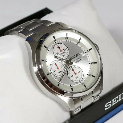 seiko men's chronograph sks593