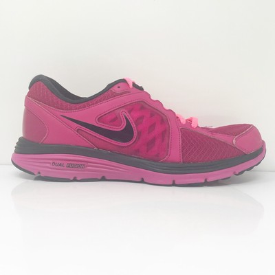 

Nike Womens Dual Fusion Run 525752-602 Розовые кроссовки для бега, размер 10, Розовый, Dual Fusion Run